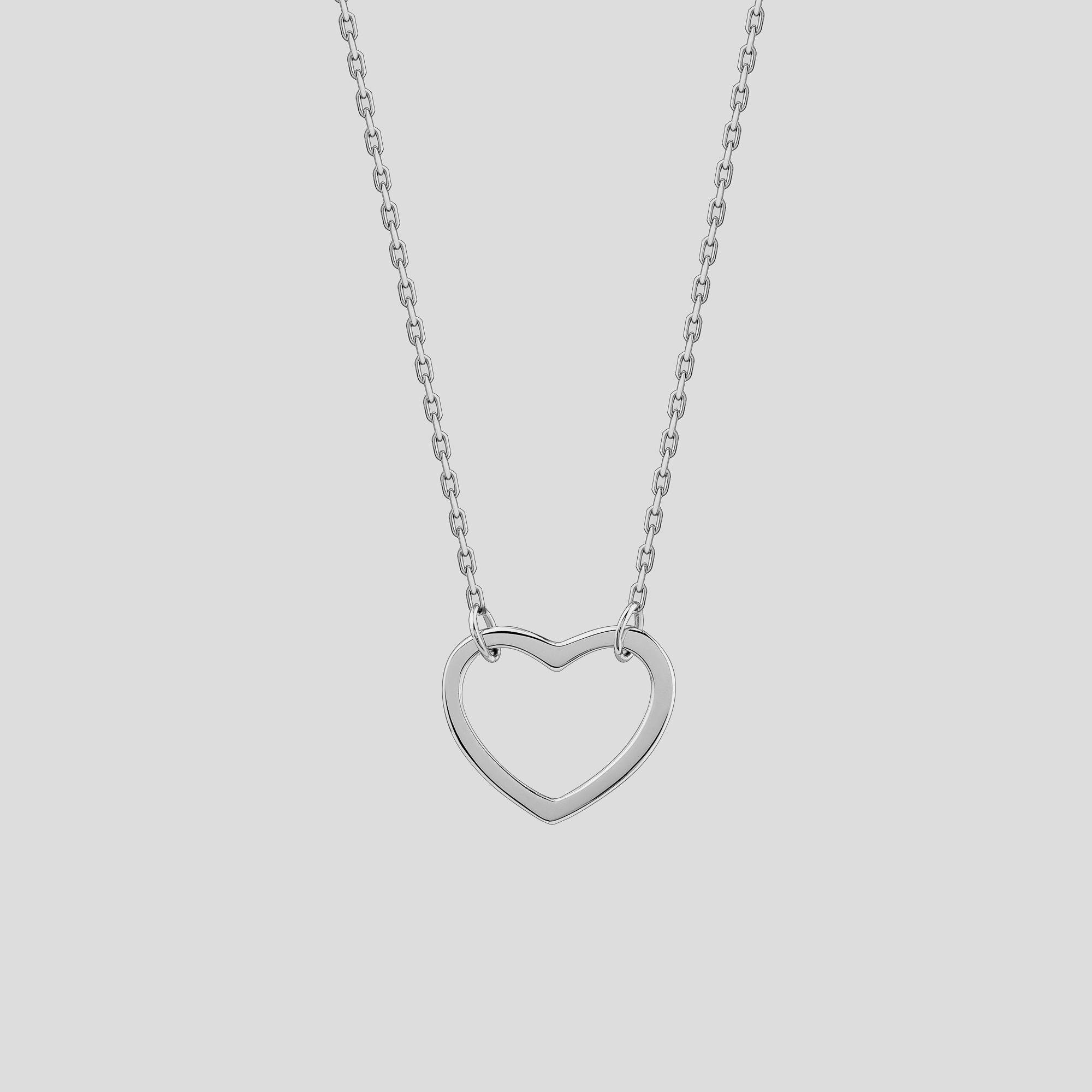 

Серебряная подвеска Minimal 60159-45р/ВС-336р
