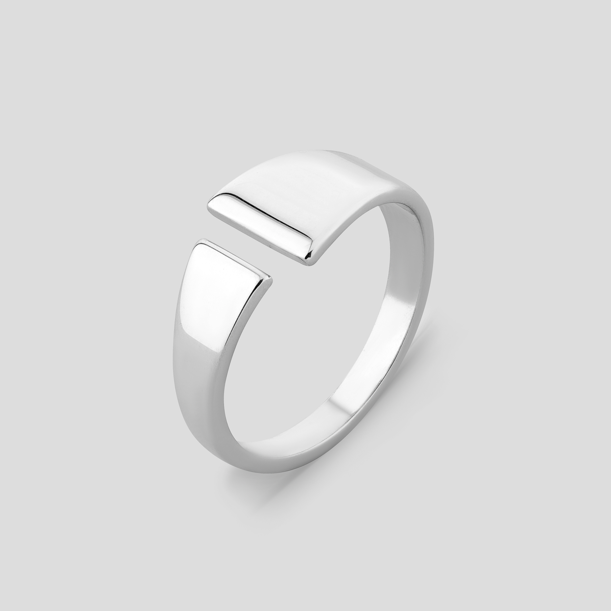 

Серебряное кольцо Minimal ВС-10243-17.0р