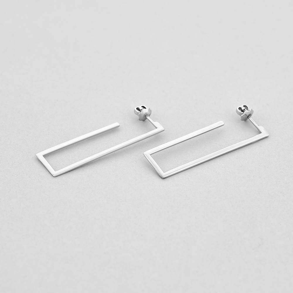 

Серебряные серьги Minimal 20277-50р