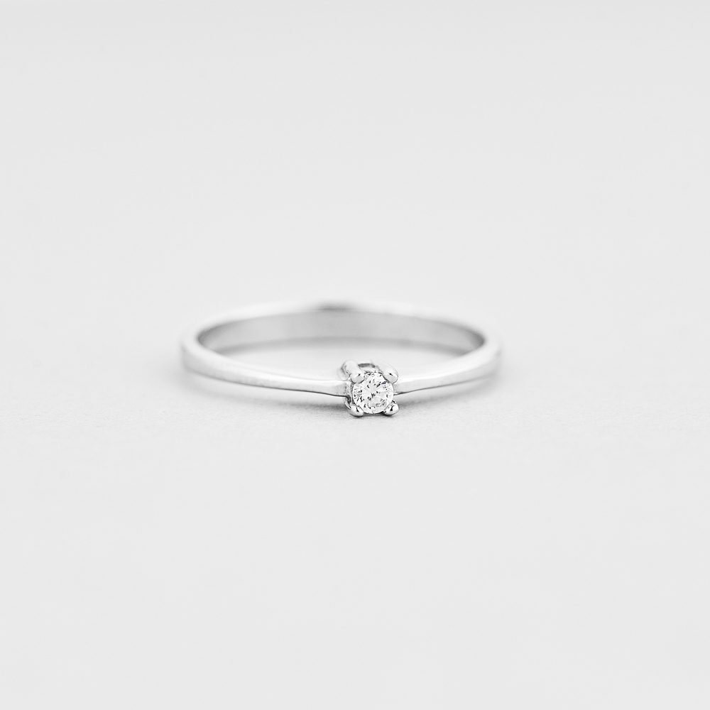 

Серебряное кольцо Minimal 11020р-17.5 17.5