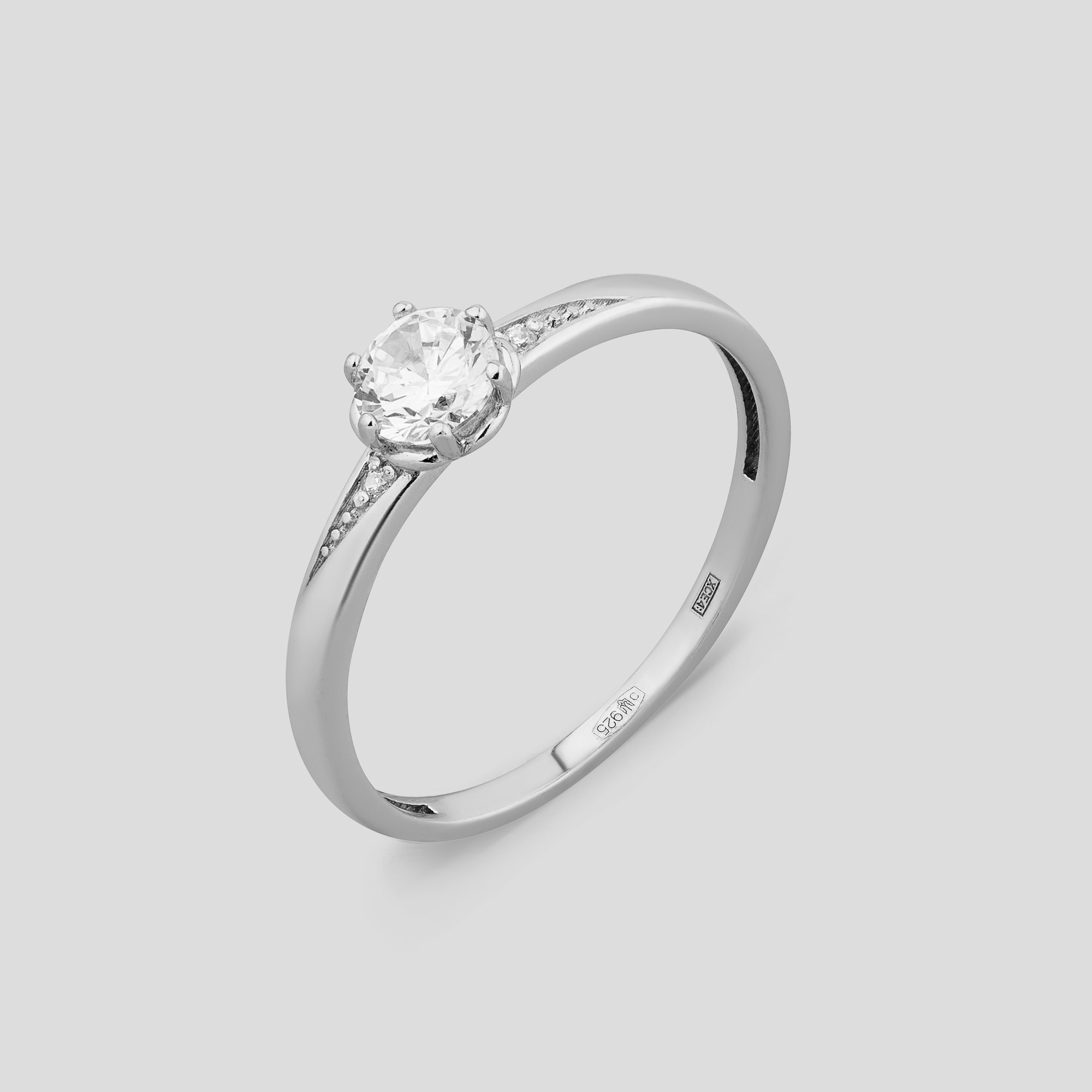 

Серебряное кольцо Minimal 15053р-.0р
