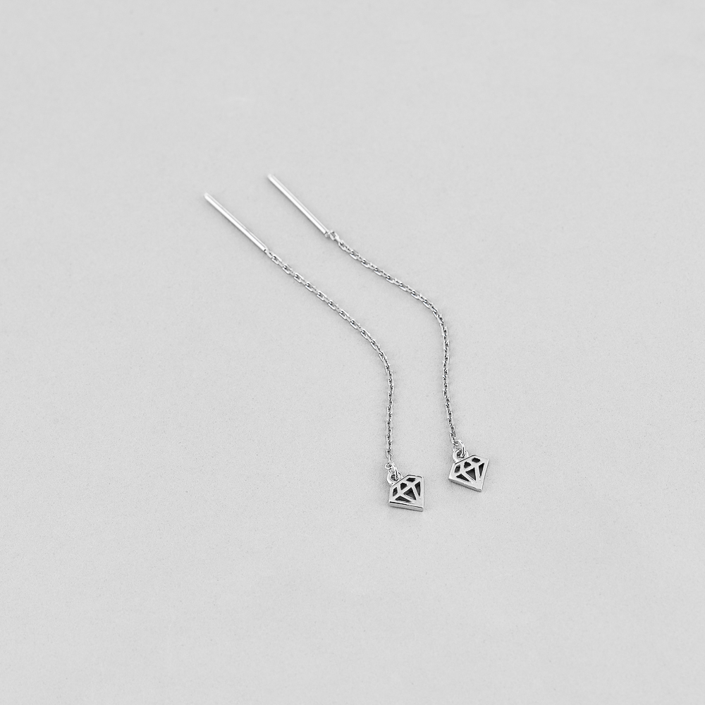 

Серебряные серьги Minimal 20075р
