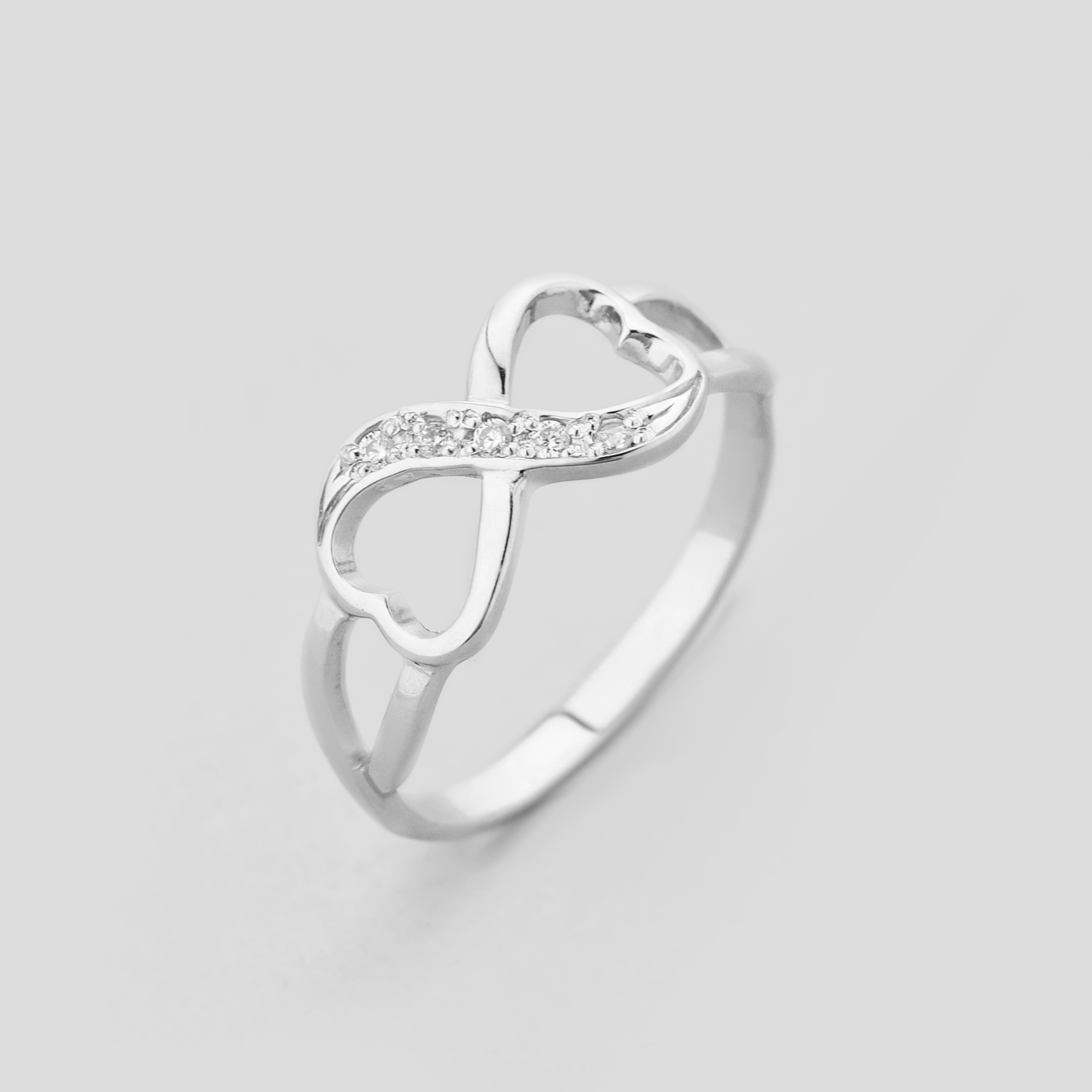 

Серебряное кольцо Minimal вс-047р- 18
