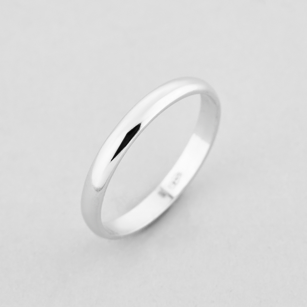 

Серебряное кольцо Minimal 10700- 17