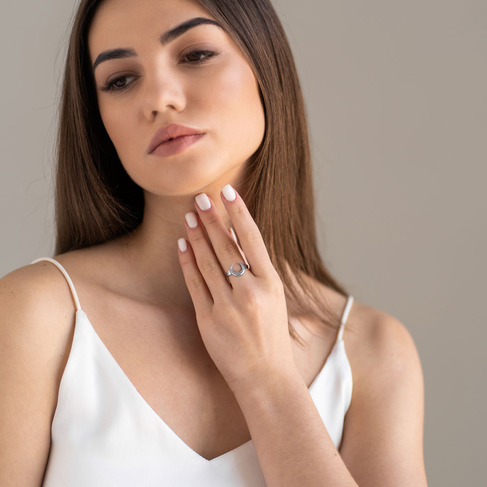 

Кольцо Лунный Минимализм