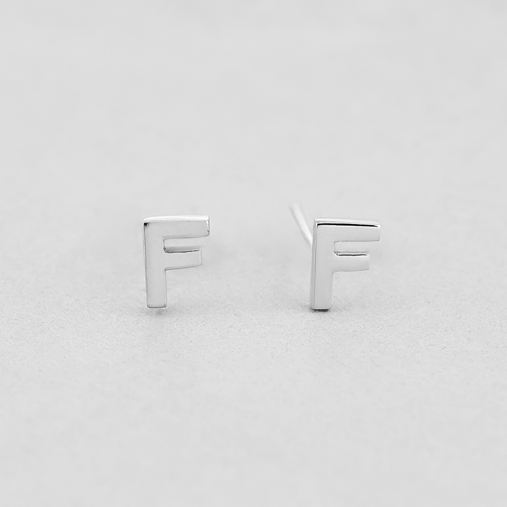 

Серьги Letter F