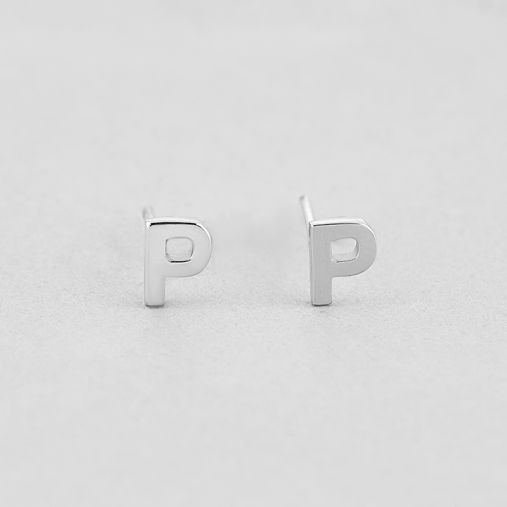

Серьги Letter P