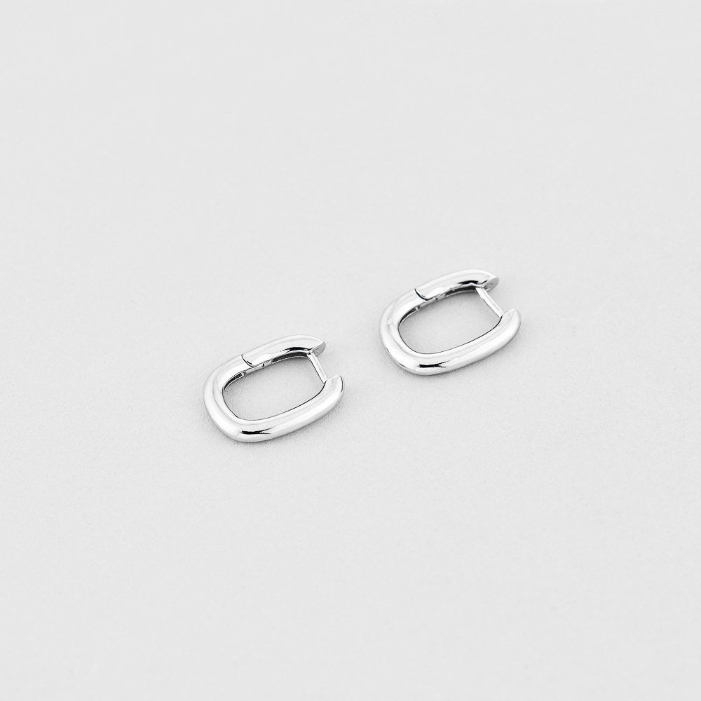 

Серебряные серьги Minimal 520832