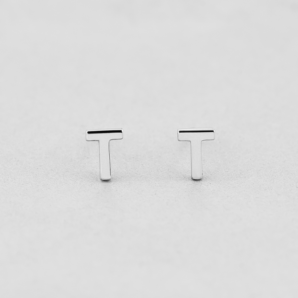 

Серьги Letter T