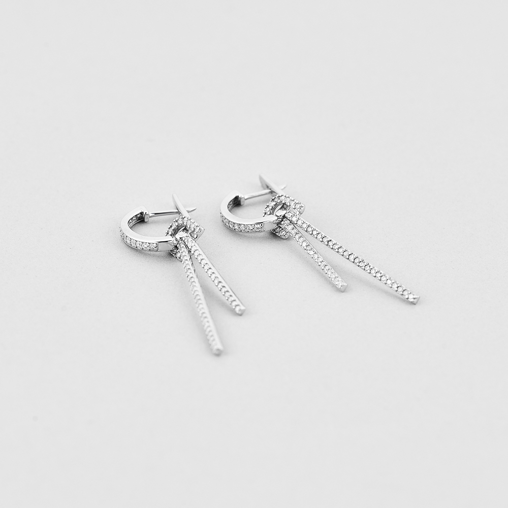 

Серебряные серьги Minimal 25049р