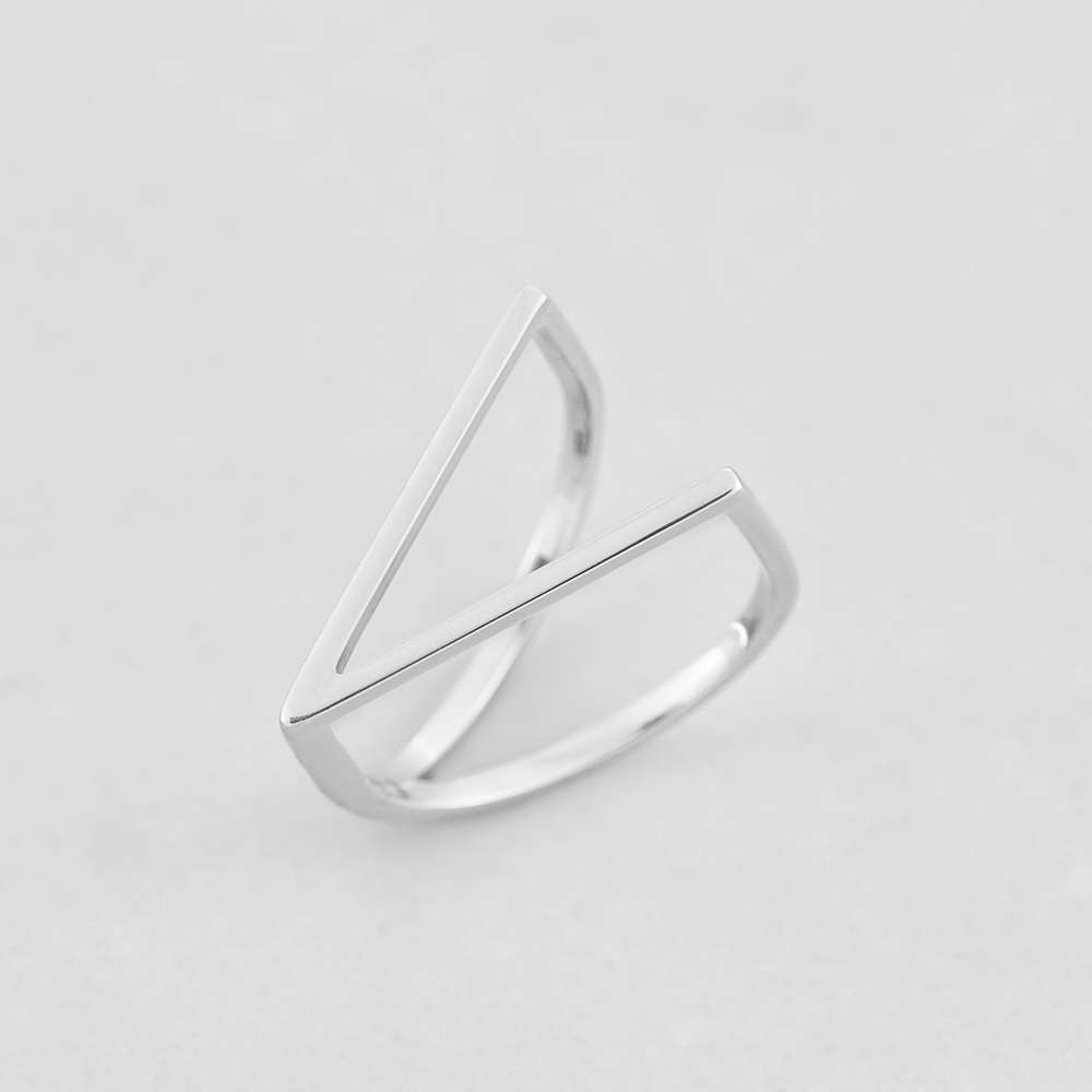 

Серебряное кольцо Minimal 3880- 17