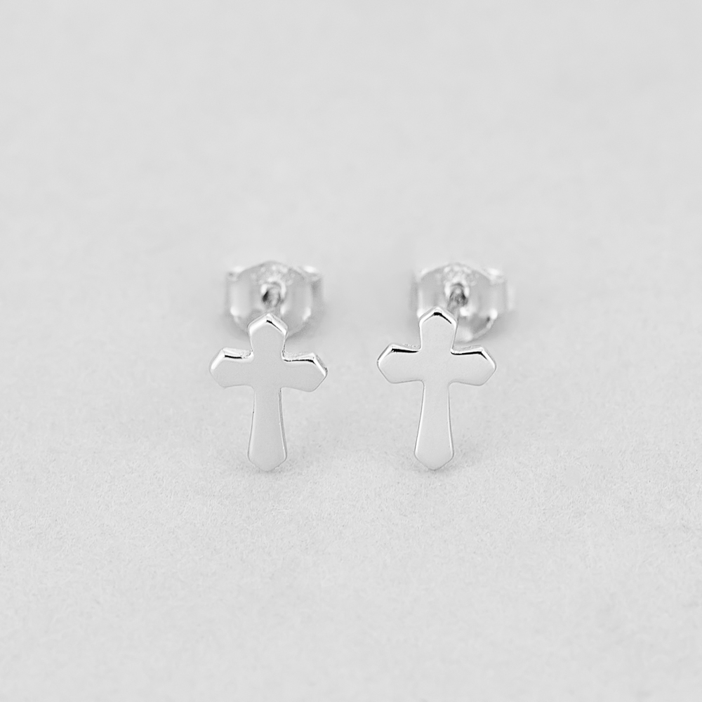 

Серебряные серьги Minimal 520706