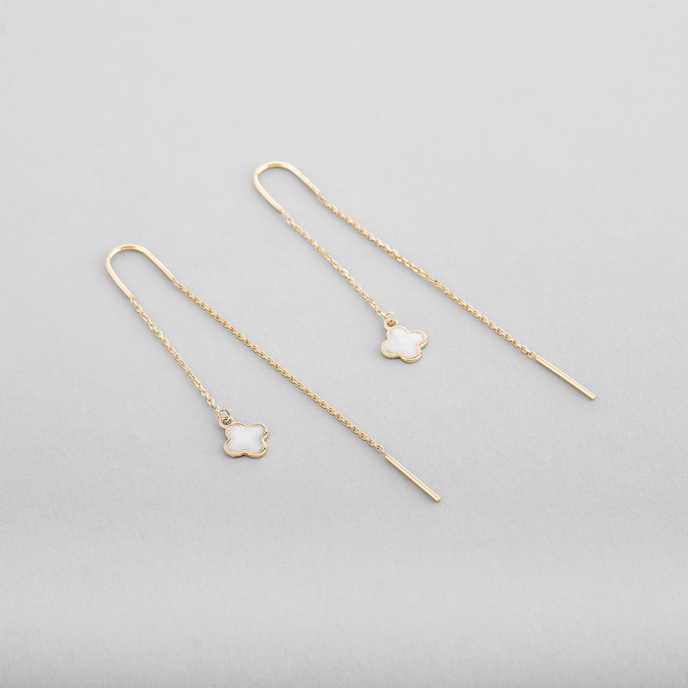 

Золотые серьги Minimal 231660мэ-ж