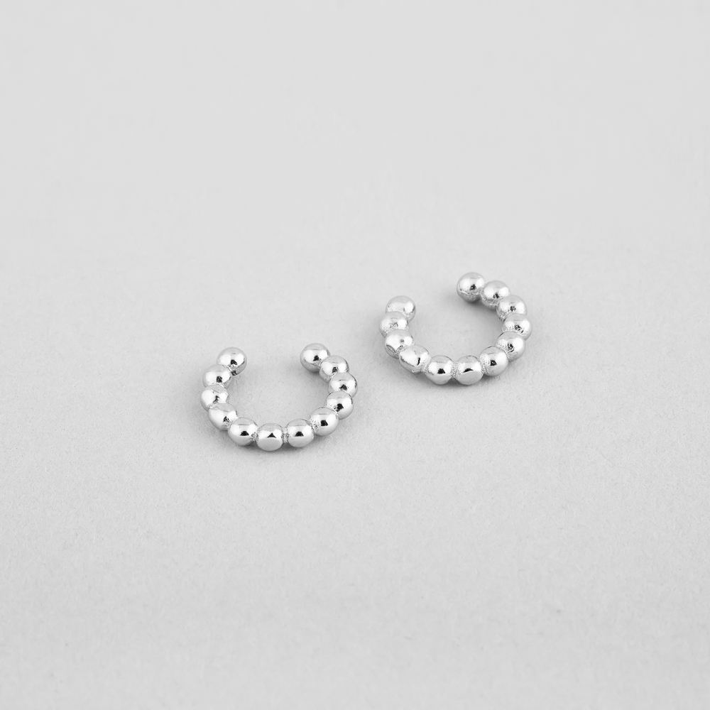 

Серебряные серьги Minimal 520884
