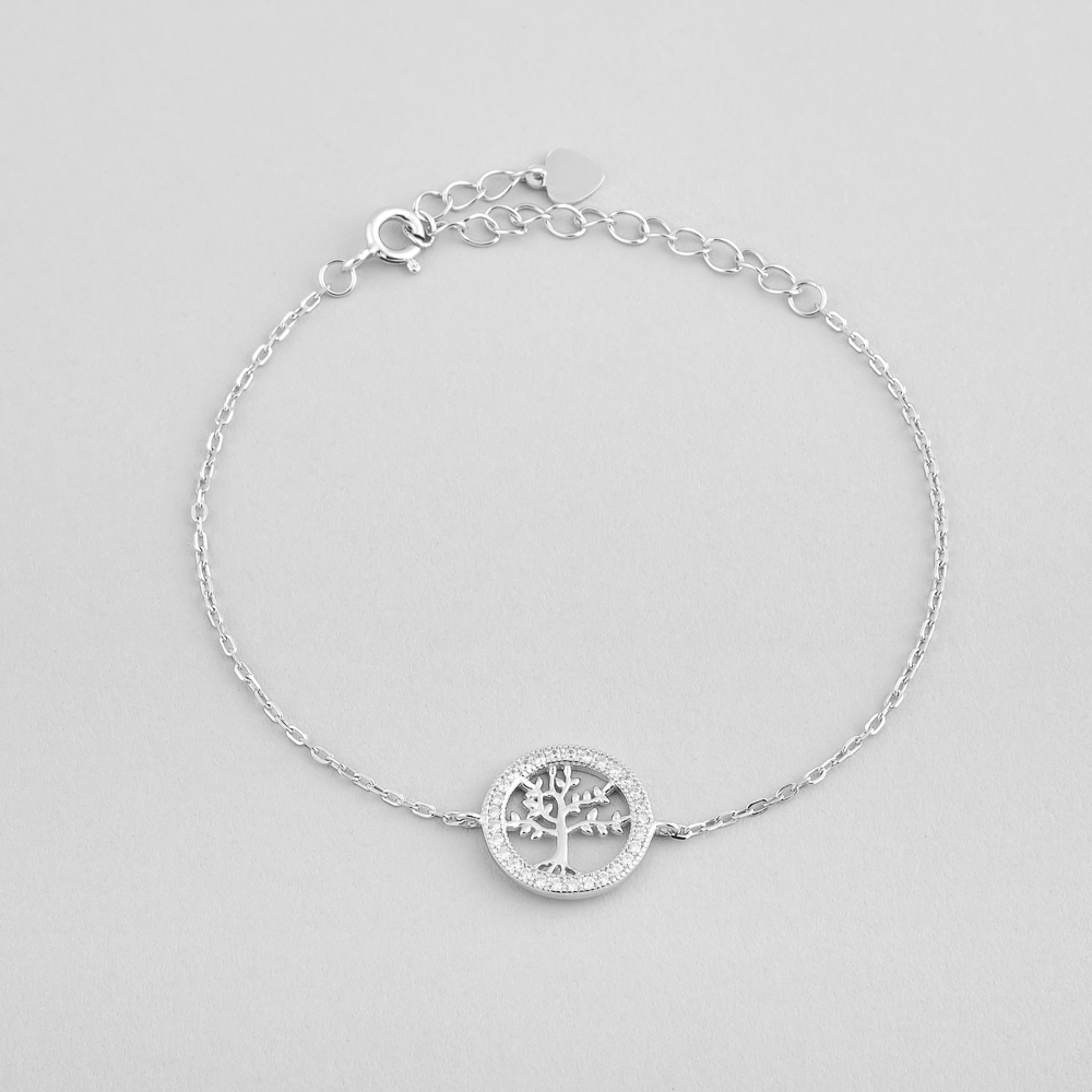

Серебряный браслет Minimal 550257б