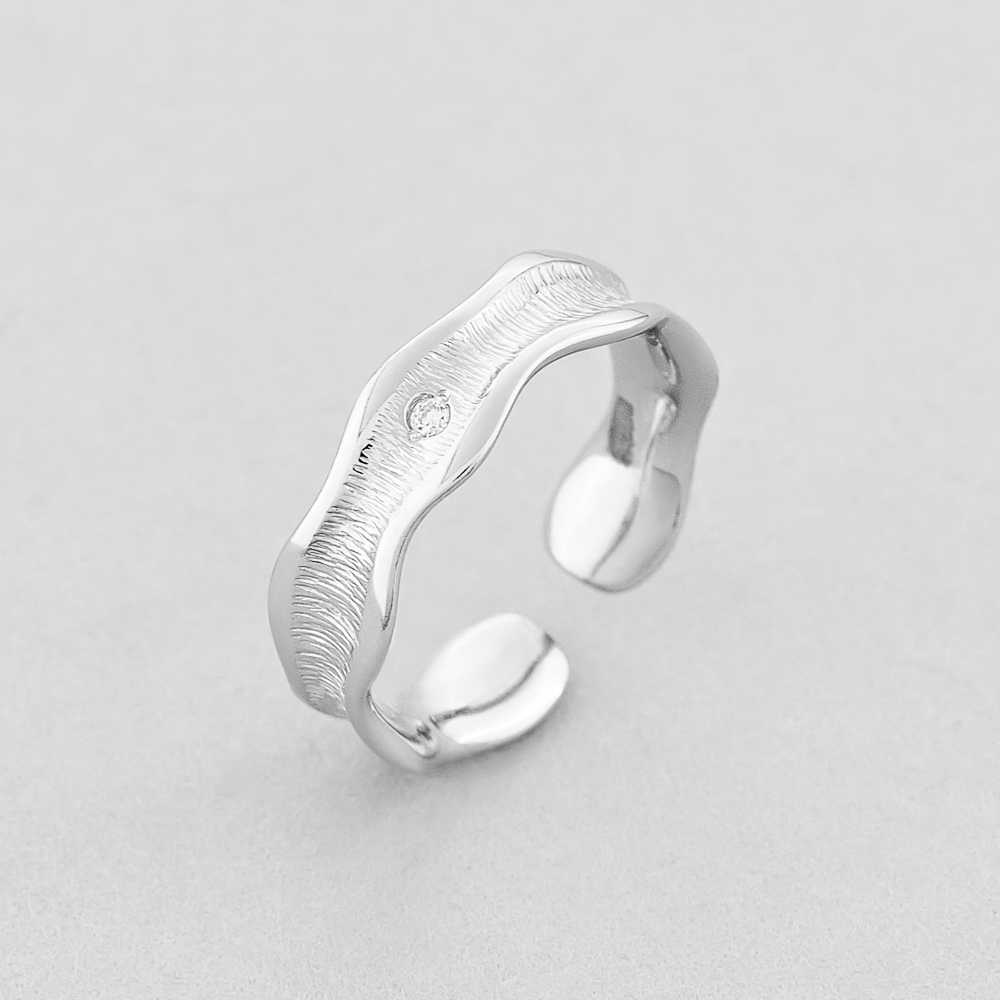 

Серебряное кольцо Minimal 11176-.5р