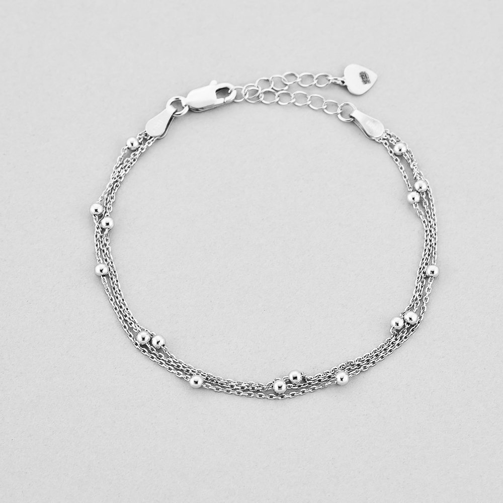 

Серебряный браслет Minimal CB5072