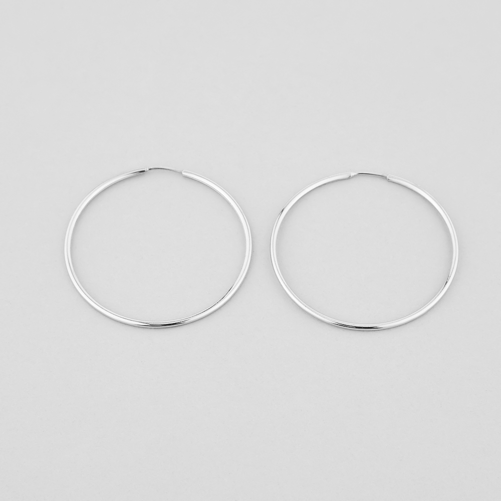 

Серебряные серьги Minimal 500-5-1р/С0078(50)р