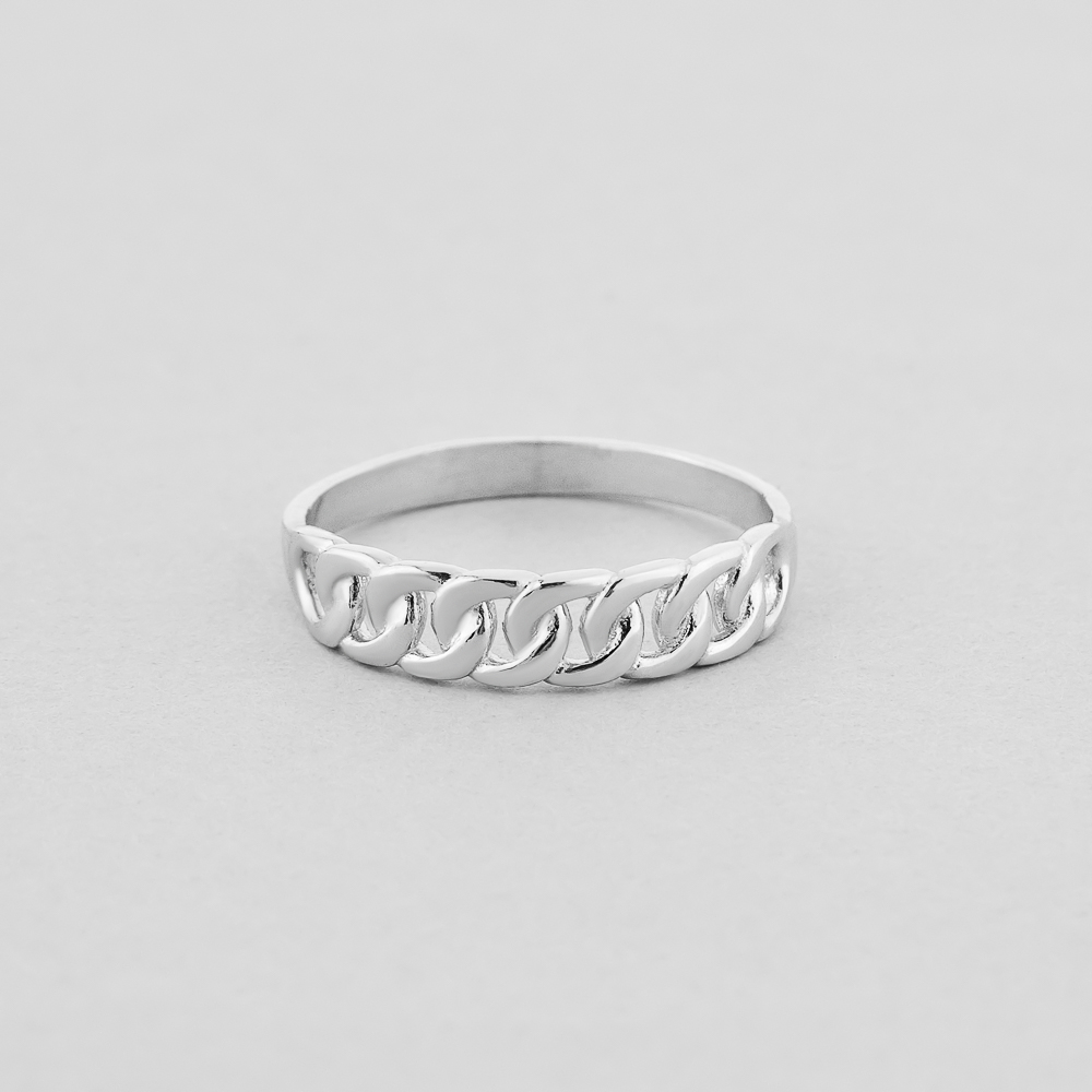

Серебряное кольцо Minimal 4624- 18