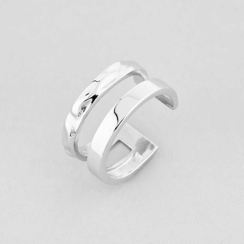 

Серебряное кольцо Minimal ВС-309р