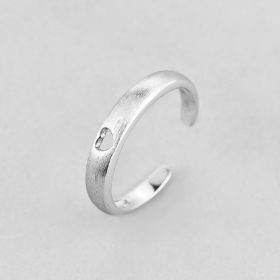 Романтическое кольцо серебро