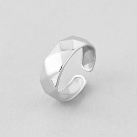 Кольца Геометрия из серебра