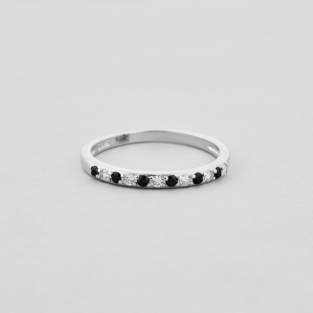 

Серебряное кольцо Minimal 510168чб- 16