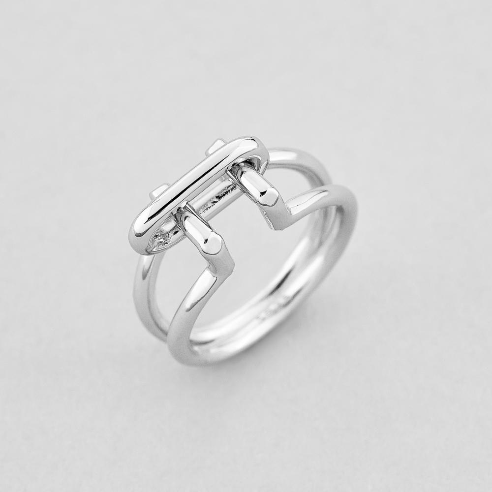 

Серебряное кольцо Minimal 510407