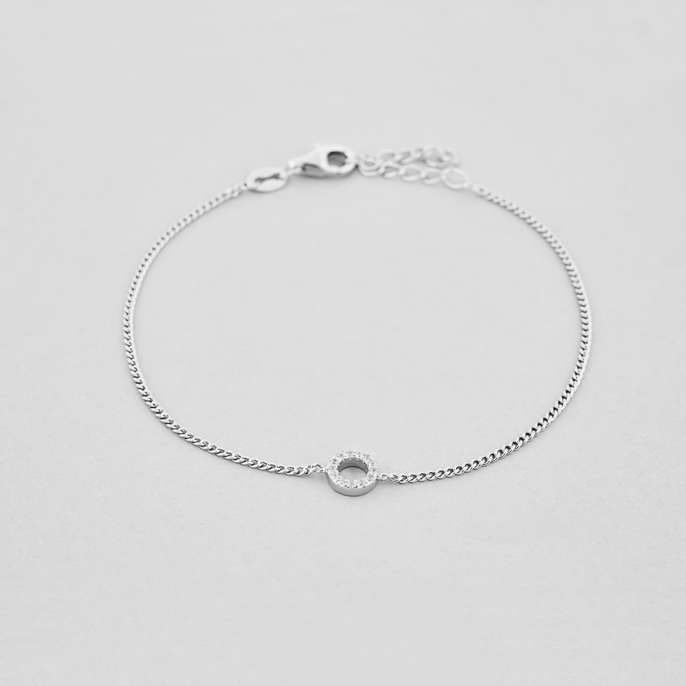 

Серебряный браслет Minimal 550273б