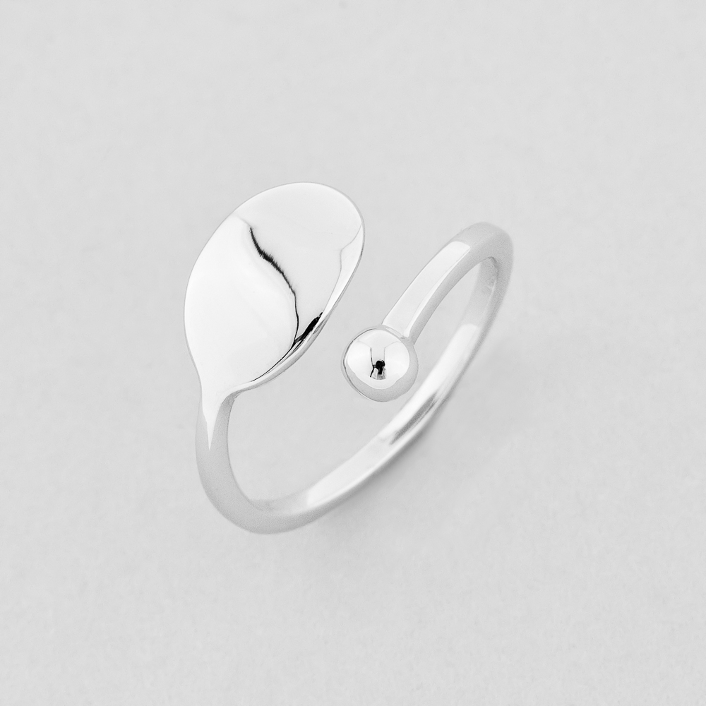

Серебряное кольцо Minimal ВС-290р