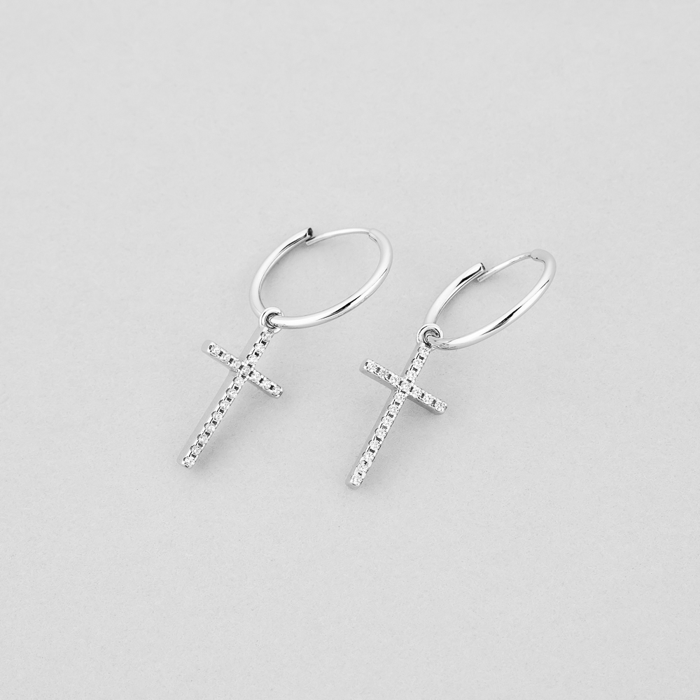 

Серебряные серьги Minimal 262816/15