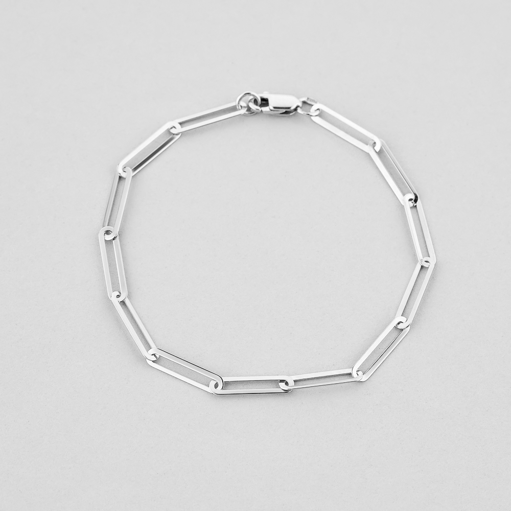 

Серебряный браслет Minimal 660075