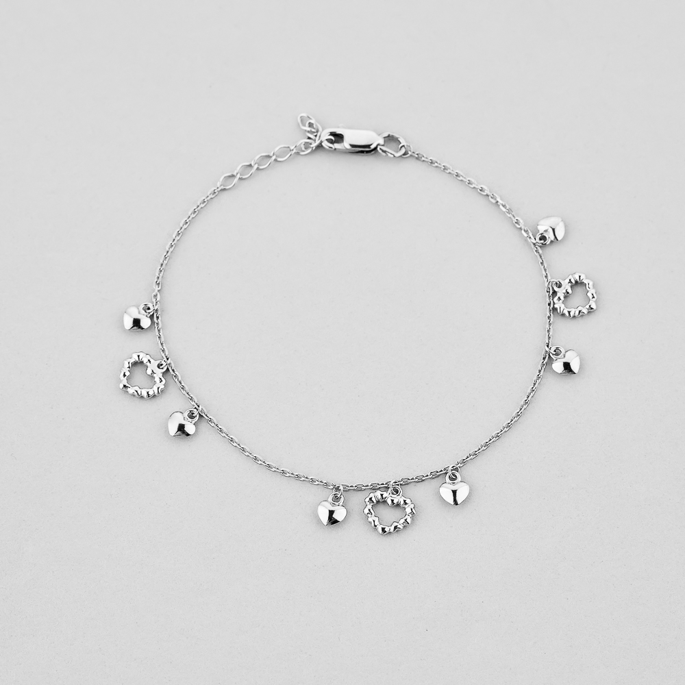 

Серебряный браслет Minimal 661128