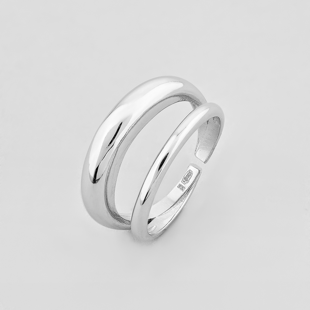 

Серебряное кольцо Minimal FR16297- 17