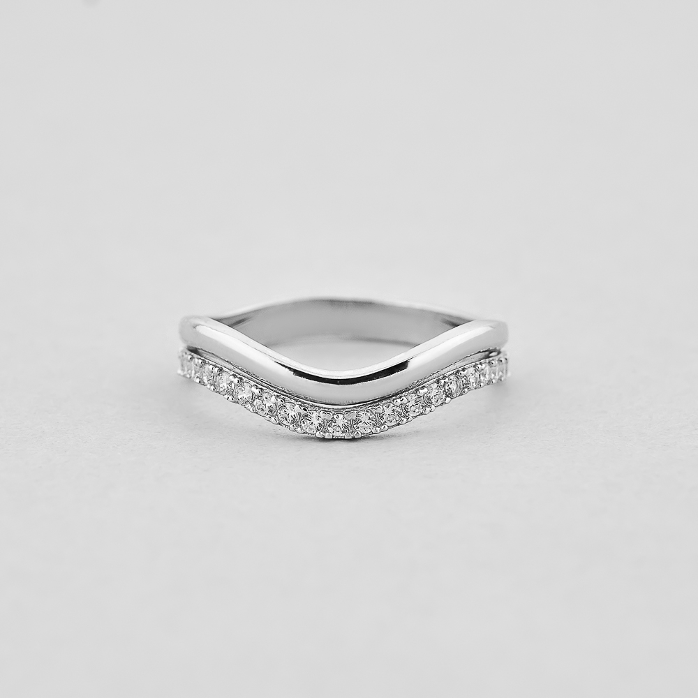 

Кольцо Изящная волна