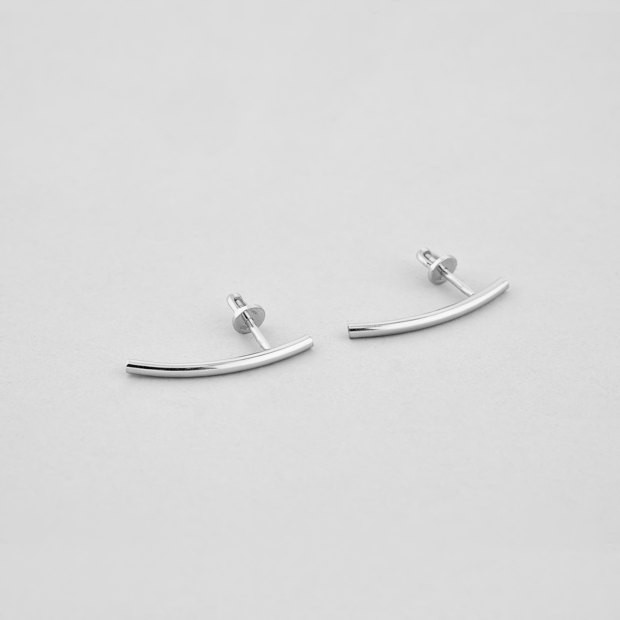 

Серебряные серьги Minimal 1871