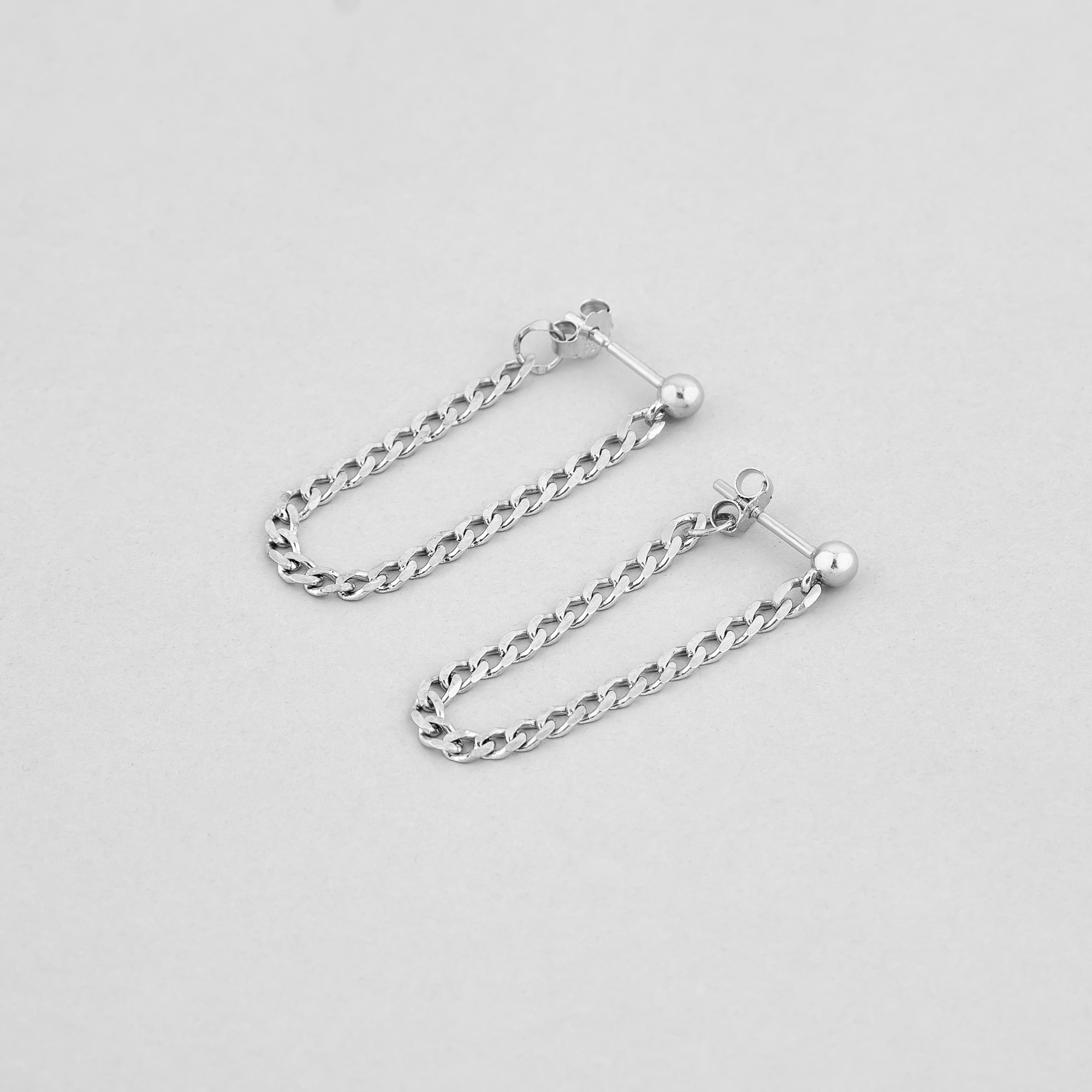 

Серебряные серьги Minimal 443/р