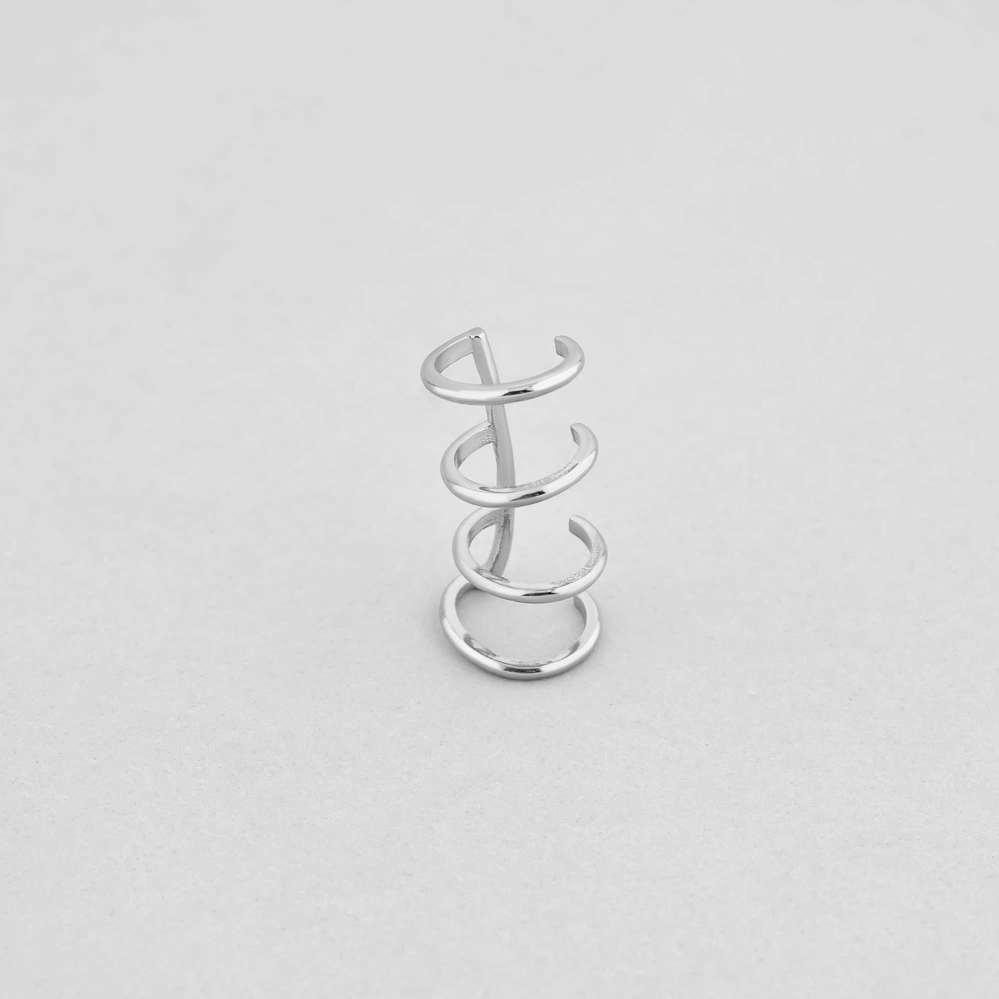

Серебряные серьги Minimal 468/р