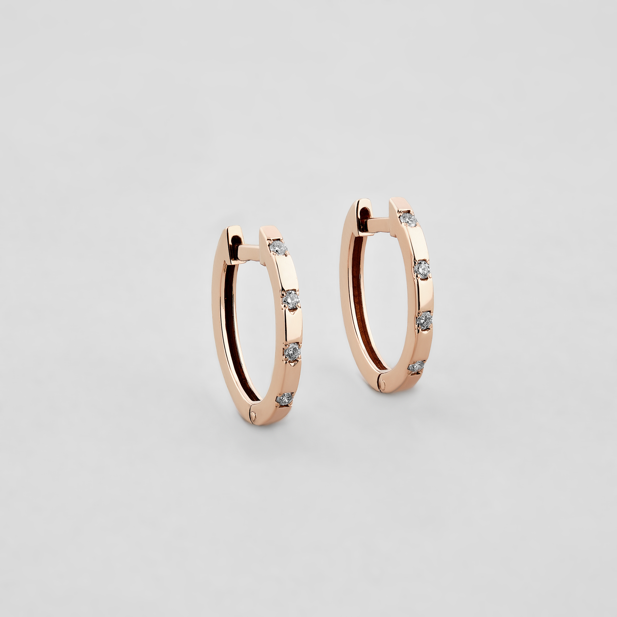 

Золотые серьги Minimal с613-1,25к-бр-ч