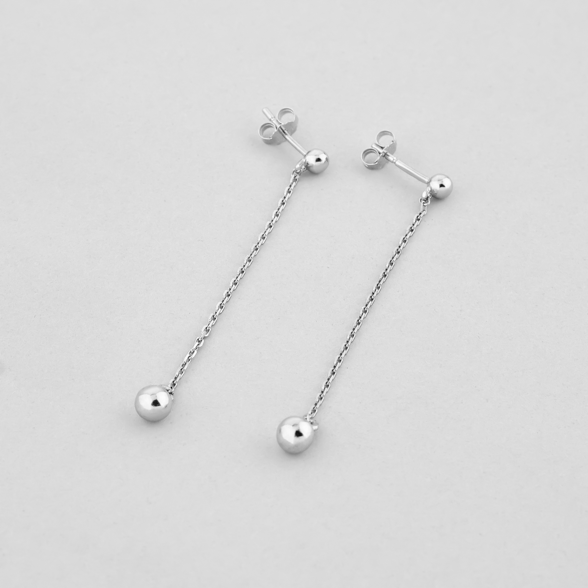 

Серебряные серьги Minimal 483/р