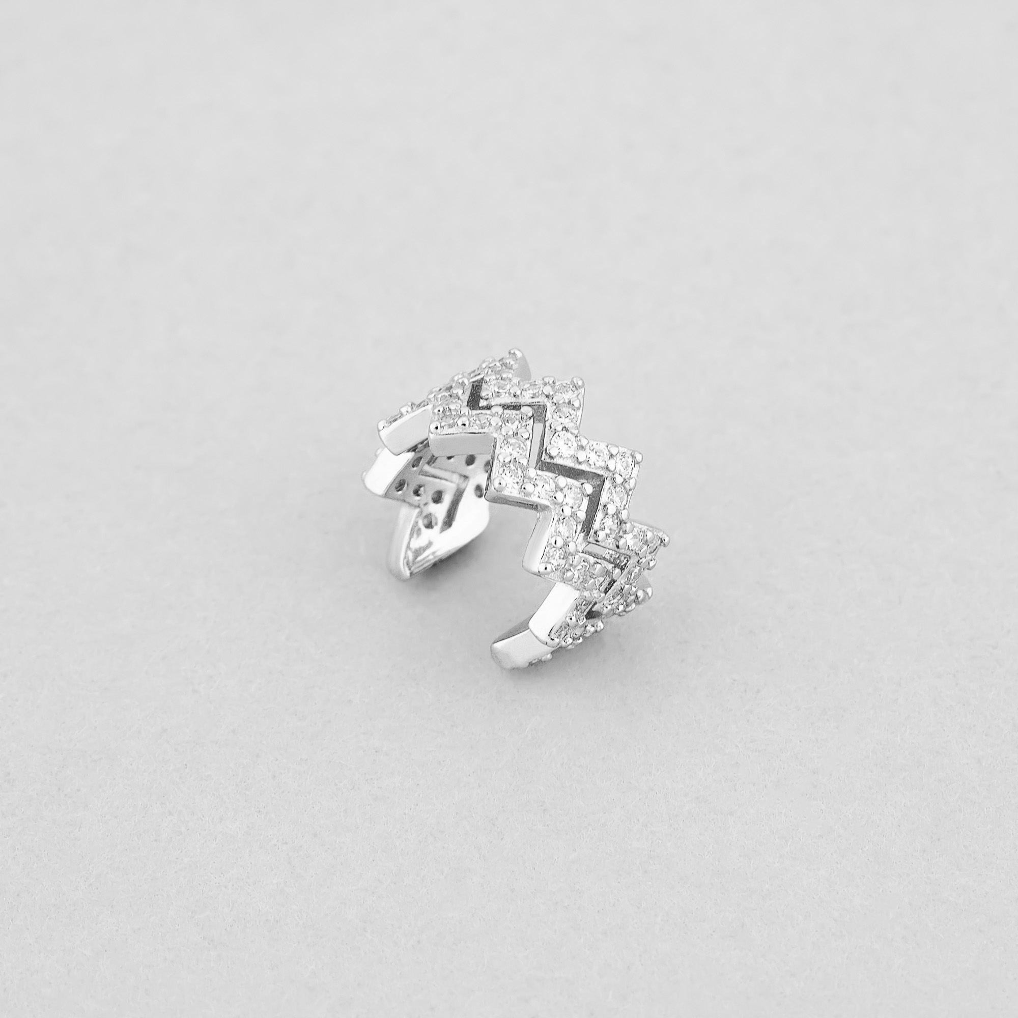 

Серебряные серьги Minimal 520927б