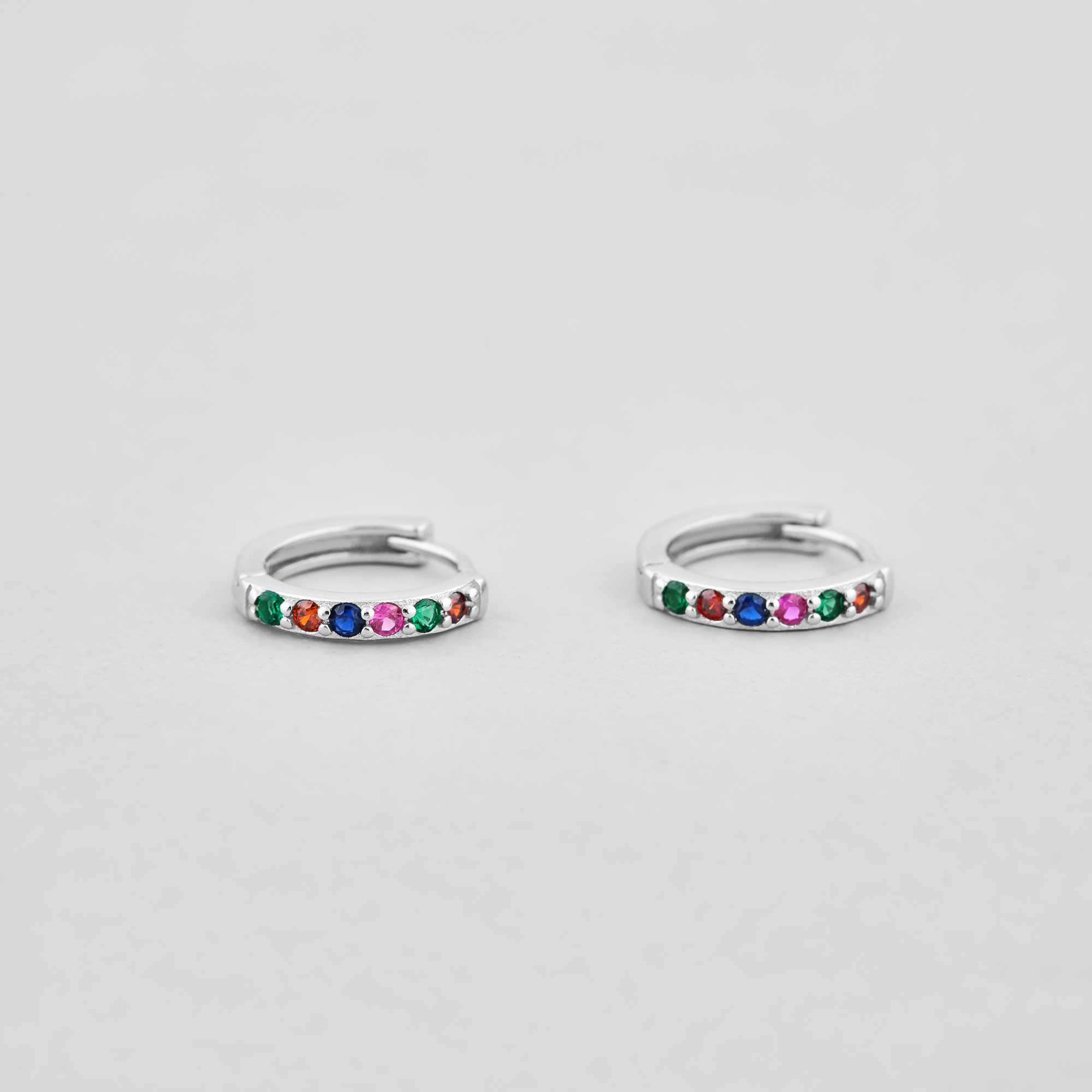 

Серебряные серьги Minimal 521061цв