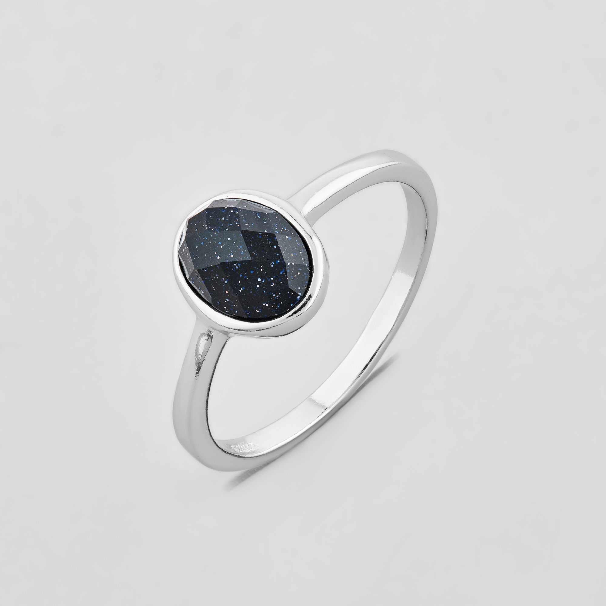 

Серебряное кольцо Minimal 9510144а- 17