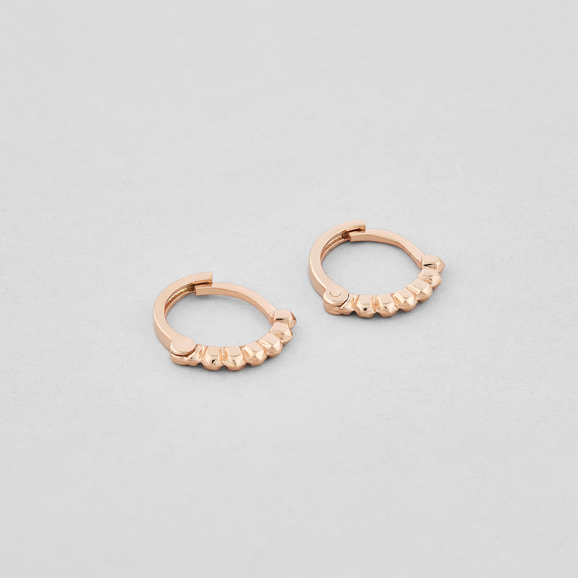 

Серебряные серьги с позолотой Minimal 430/п