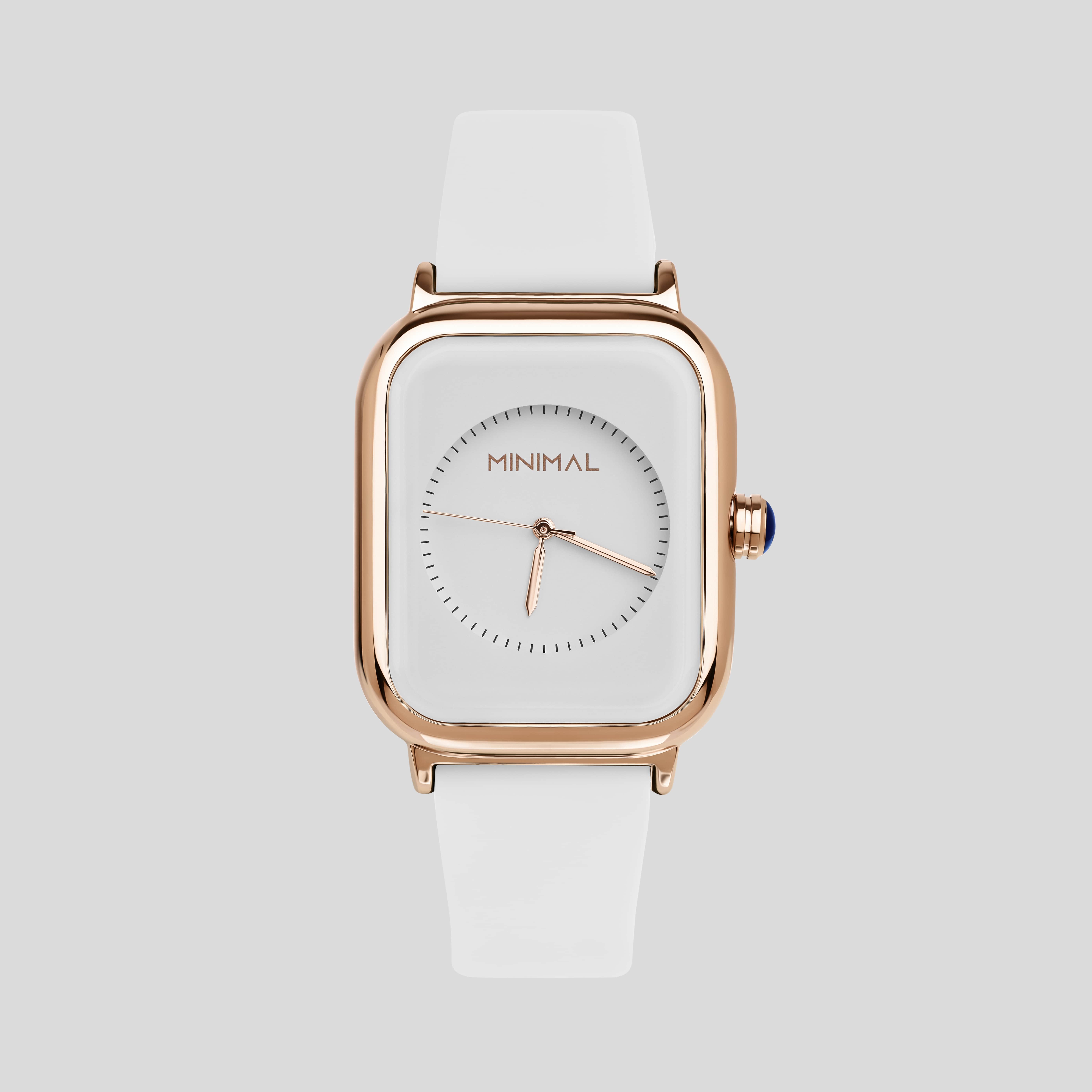 

Часы Minimal КСМ-white-RG0101