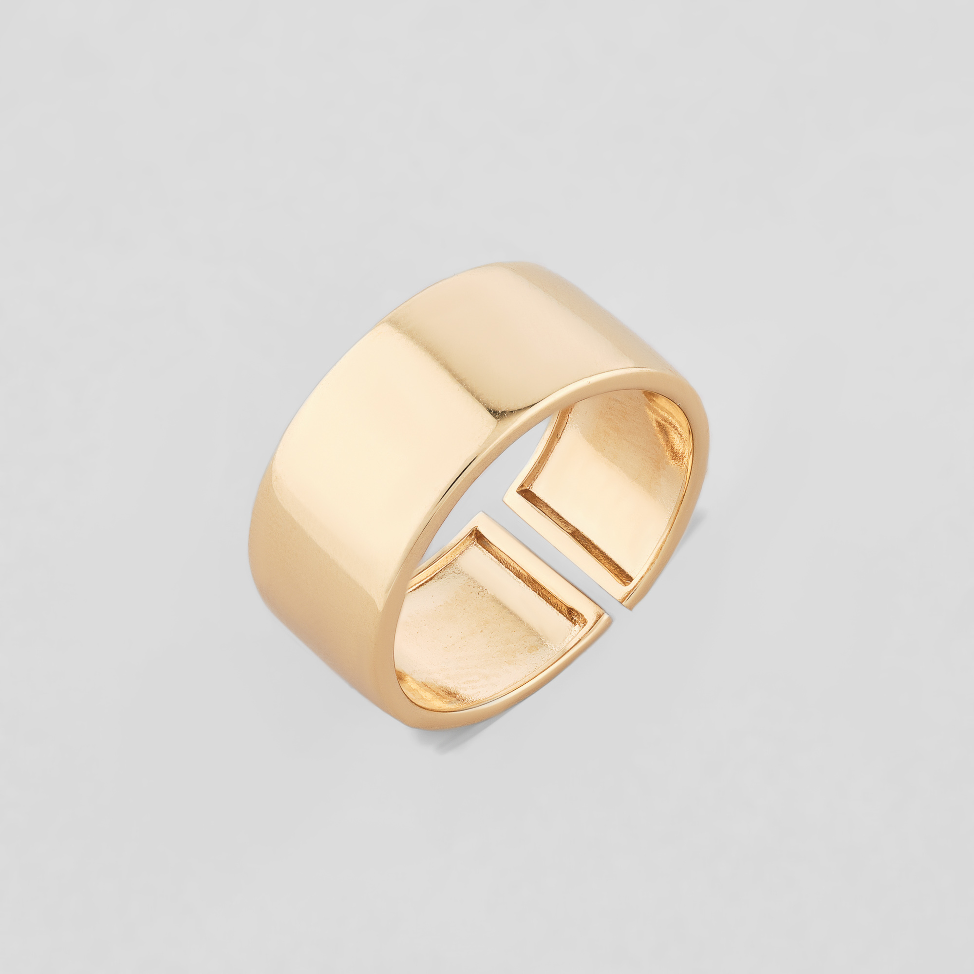 

Серебряные кольца с позолотой Minimal 10229-,0п