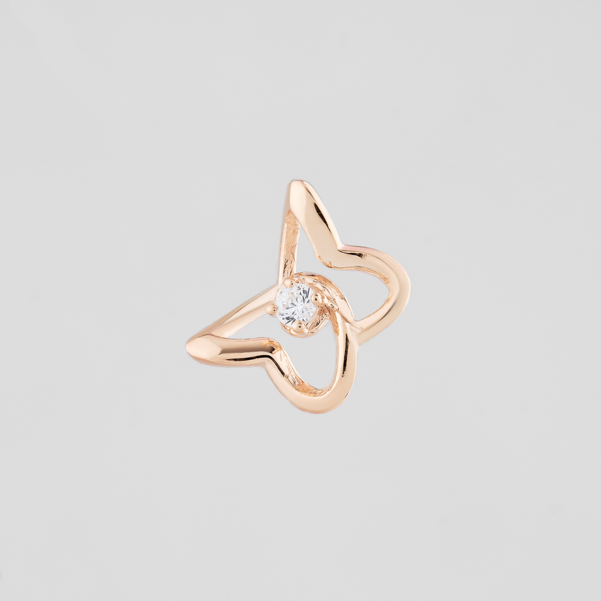 

Серебряные подвески с позолотой Minimal СД-026з