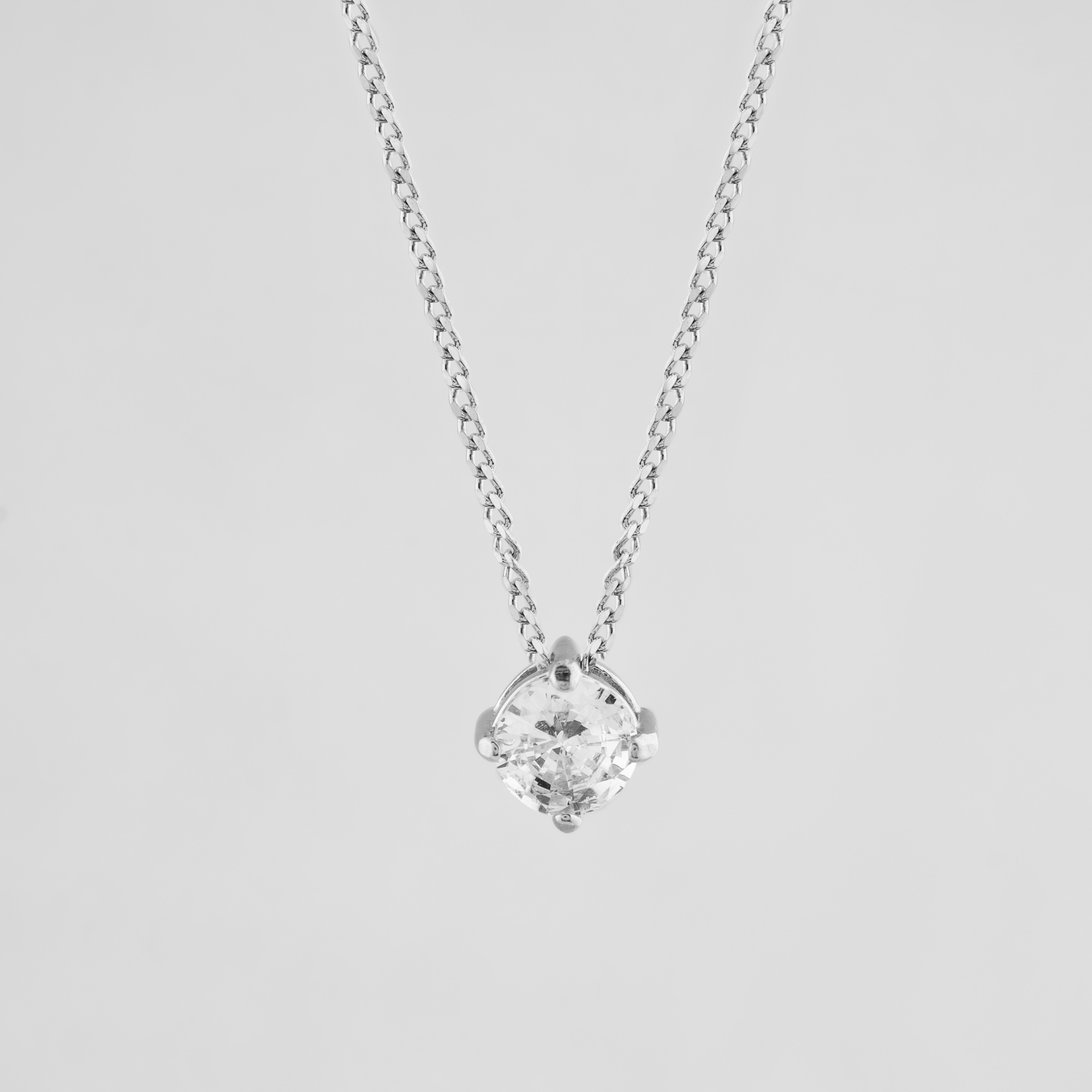 

Серебряная подвеска Minimal 1221К-е