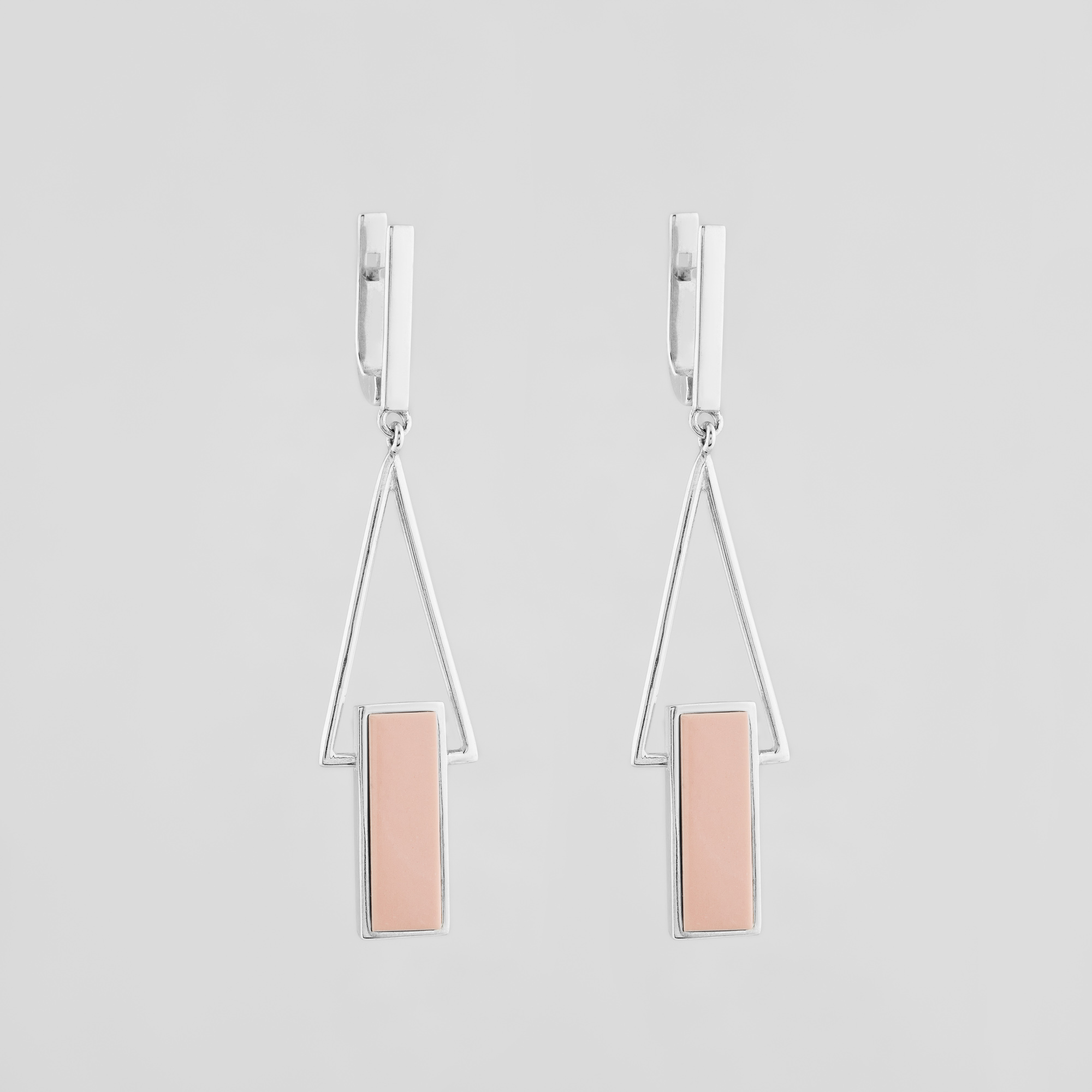 

Серебряные серьги Minimal 1677