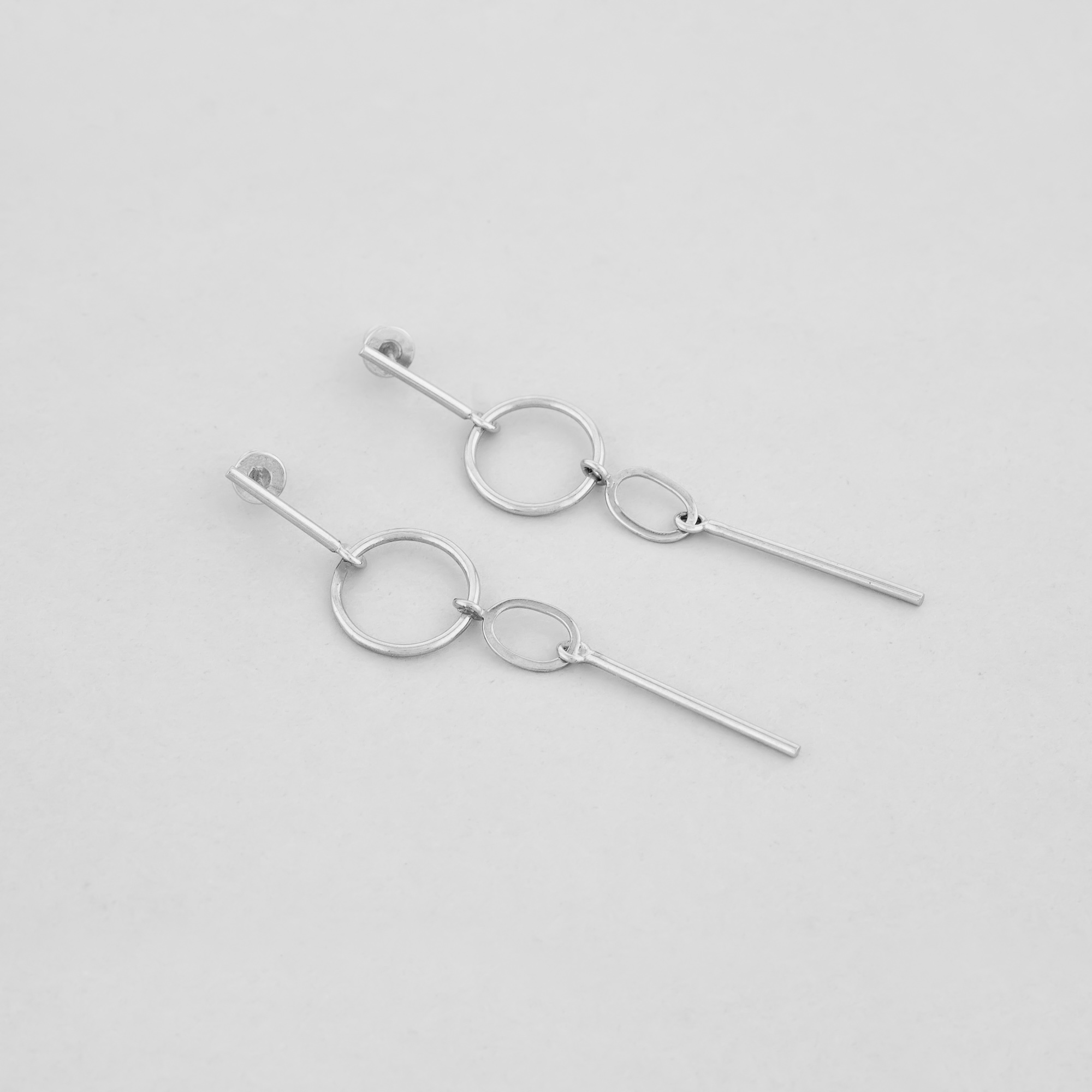 

Серебряные серьги Minimal 1753